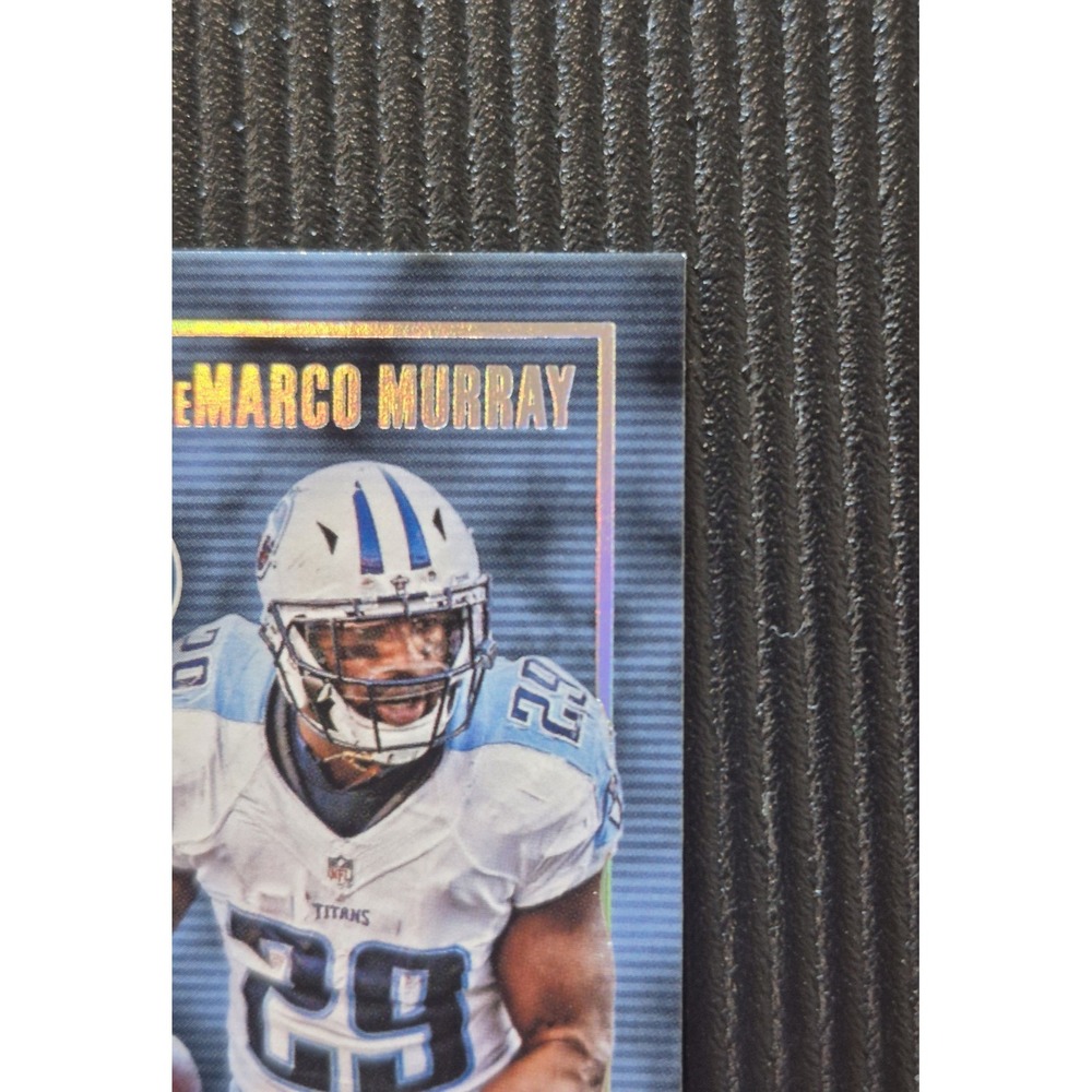 2017 Contenders Team Quads #TQ-2 Silver /199 Mariota,Davis,Murray,Decker Titans - Picture 5 of 7